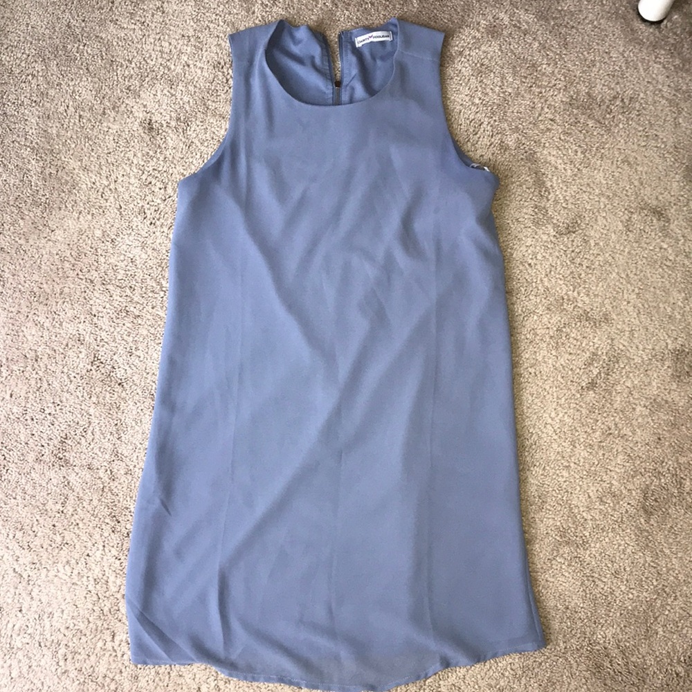 Forget me not blue shift dress